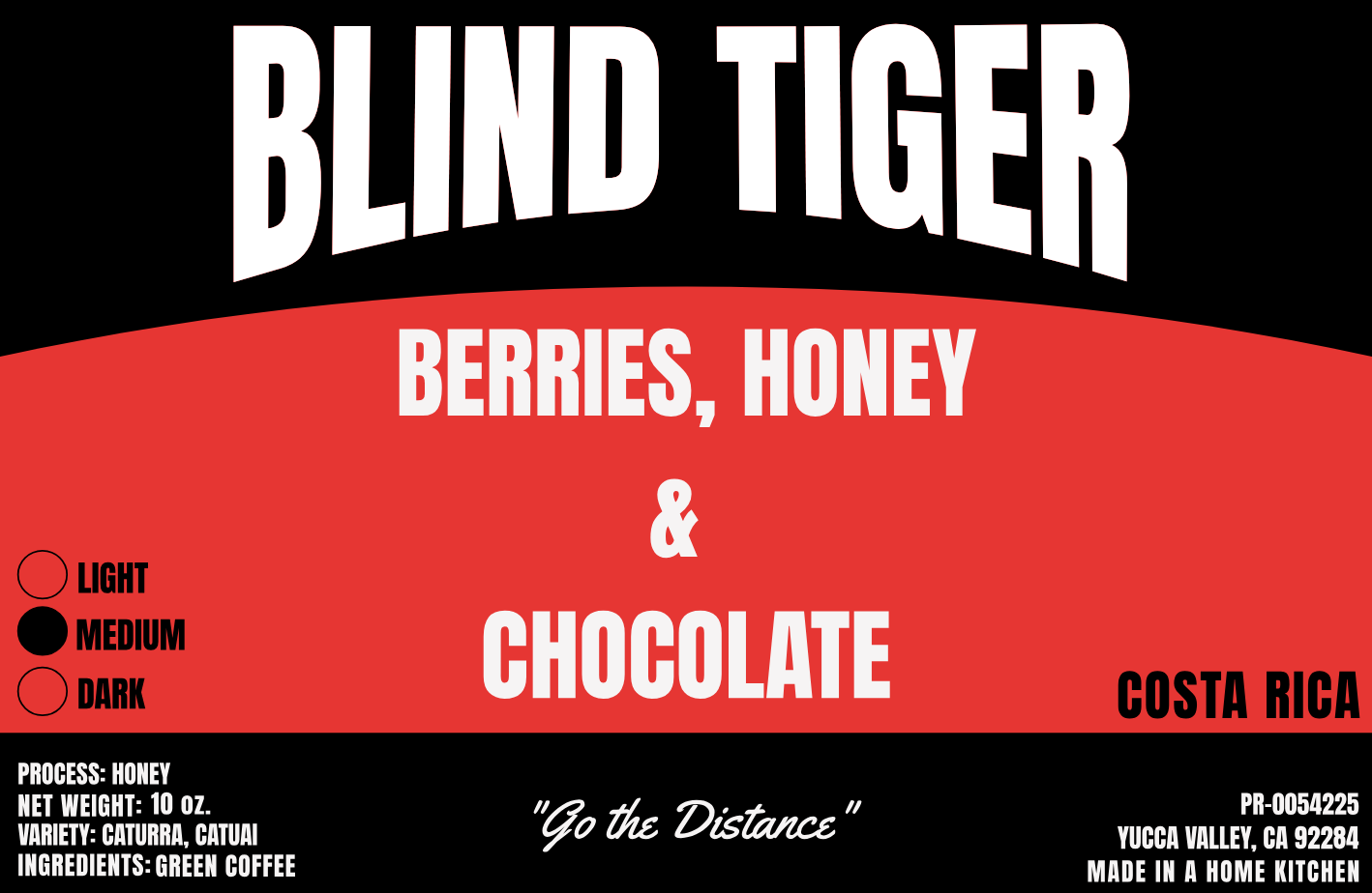 Blind Tiger: Costa Rica Medium Roast