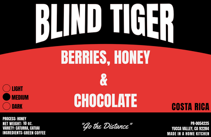 Blind Tiger: Costa Rica Medium Roast